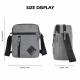 2021 Men's Messenger Bag Crossbody Shoulder Bags Men Small Sling Pack For Work Business Waterproof Oxford Packs Satchel Purse